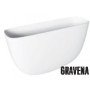 Cassetta wc alta gravena univers ale ceramica bianca 47,6x35,3 b0