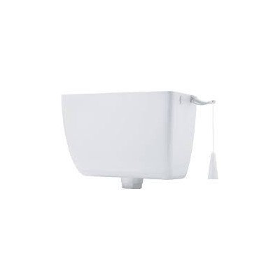 Cassetta wc alfa bianca completa , senza coperchio cod.1041 cr104