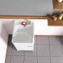 Lavatoio in kit junior per esterni 45x50, a una anta, bianco 9006k