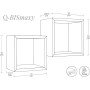 Sanitec 35012 q-bis maxi bianco ds