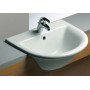 Fiorile lavabo incasso soprapiano 61x50 bianco integro b08xb1lz15