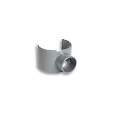 Pvc incollaggio grigio derivazione sella 80-75 a 40