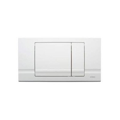 Placca riva duo bianca schwab 22 7179