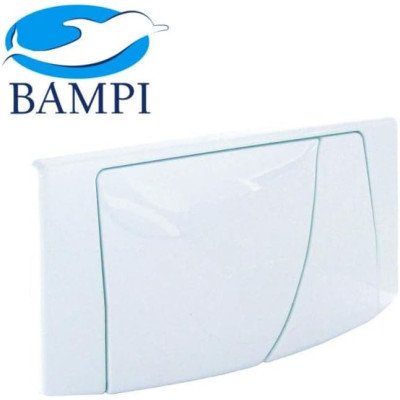 Bampi placca zeta 2 tasti bianca b01ncqvywx b01ncqvywx