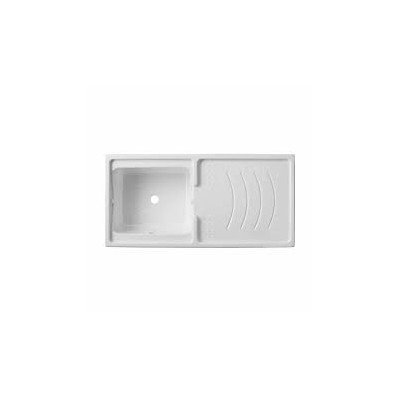 Vasca in termoformatura 124x60 r eversibile cr2036