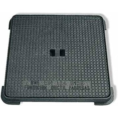 Chiusino ghisa tel+ coperchio d400 100x100 b016wde6bm
