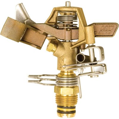 Rain bird spruzzatore d ottone di impatto 25pjdac, modello regol