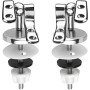 Cornat tec364891 - cerniera per sedile wc con supporto, colore: