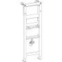 Telaio duplo orinatoio duplo ur fluidmaster 8050452751