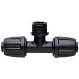 Claber 3 vie per tubo 16 mm - fi letto m. 1/2 bl. 91017