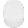 Copriwater per ideal standard linda bianco cerniera cromo-sedile-ass