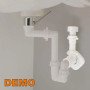 Glu-glu stop d40 con valvola antigorgoglio per lav lira a.1500.0