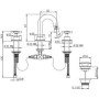 Garage batteria bidet sc. simple rapid cromato paini 72cr314sr