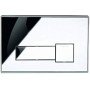 PLACCA TI 2 TASTI WHITE STRIPES/CROMATA