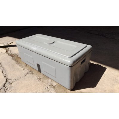 Serbatoio ghiacciaia x barca grigio 110x50xh42
