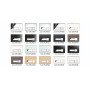 PLACCA TI 2 TASTI TECK/SATINATA