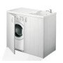 Lavatoio cop.lavatrice combi con vasca reversibile cr5008a
