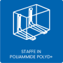 Staffe in polyamide mod.  polyd v7  - tuv sud gs 450x450mm 9794-511-08