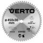 Topex 61h150 lama per sega circo colare carburo di silicio 450 x