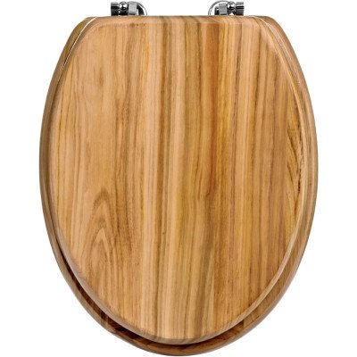 Premier housewares 1604099 sedile wc, 46 x 37 cm, quercia