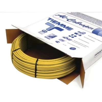 Tubo multistrato giallo nudo uso gas tiemme diametro 26 x 3 (mt.