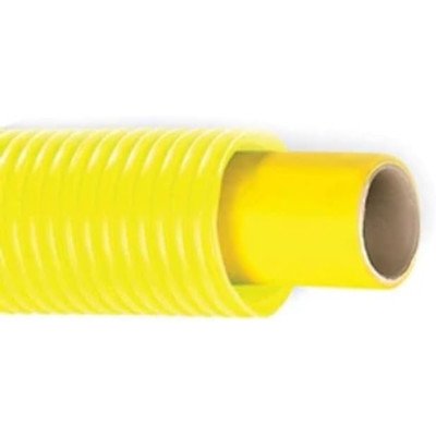 Tubo multistrato per gas con guaina corrugata gialla-diam. 16 x