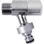 Colortap 130silver 1/2 etto design in ottone e allumini