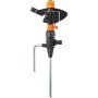 Claber 87258 bl. irr. impact spike 8707, nero arancione grigio,