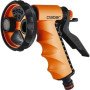 Claber 87239 bl. pistola ergo garden 9391, nero arancione grigio