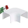 Curva piana 90x65mm vecamco 9802 -115-08