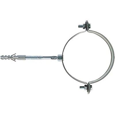 Fischer 1 pz collare fermatubi scp per grondaie e pluviali, sezi