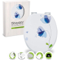 Sitzplatz 40267 5, sedile copri- wc fiore blu