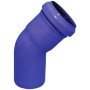 Bampi ng040045 polokal blu ngb curva diametro 40 mm 45 gradi