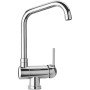 Cox monoc. lavello sottofinestra cromato paini 78cr582