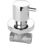 Cox coppia rubinetti inc.1/2  cr omato paini 78cr400