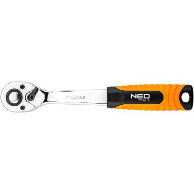 Topex 08-503 cricchetto 1/4, 14 145 mm, 72 denti