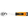Topex 08-503 cricchetto 1/4, 14 145 mm, 72 denti