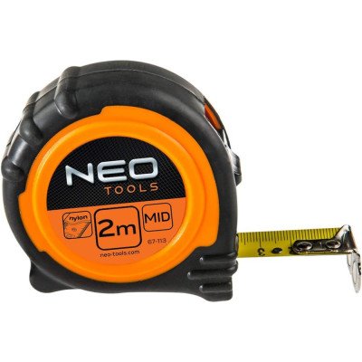 Topex 67-112 flessometro acciaio io, 2 m x 16 mm, magnetico ds