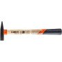 Topex 25-010 martello da carpent ntiere 100 g, impugnatura frassi