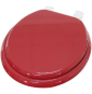 Jja 105684 - sedile copri wc in legno mdf, colore: rosso