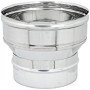 Reducci n aumento para tubos de chimenea, acero inoxidable aisi