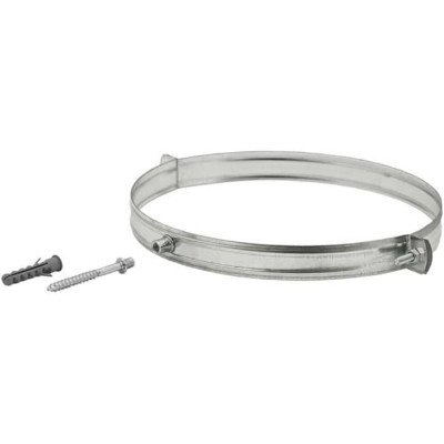 Collare fascetta murale acciaio inox - canne fumarie - 100