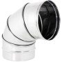 Curva acciaio inox regolabile da 0  a 65 gradi aisi 304 0, 5 mm