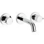 Cox batt.lavabo 3 fori a muro cr omato paini 78cr207