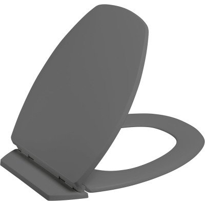 Allibert 819889 - sedile copri wc, modello bacarra, colore: grig