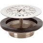 Nicoll 0501026 l2262 - piletta per lavabo con griglia, diametro: