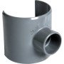 Nicoll sella di collegamento 90  pvc per tubo di scarico grigio,