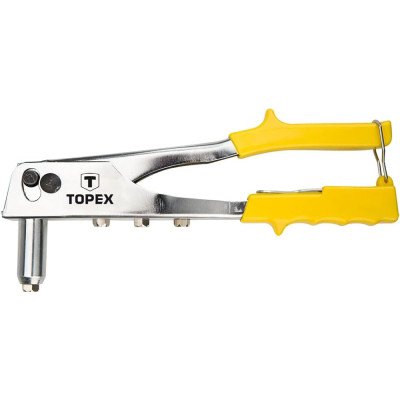 Topex 43e707 rivettatrice per ri rivetti in alluminio 2,4 3,2 ds