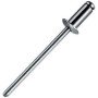Topex 43e302 rivetti in allumini nio 3,2 mm x 10 mm, 50 pezzi ds