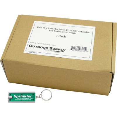 Rain bird 5004plpc plus rotore precaricato con   3 ugello 5000 s